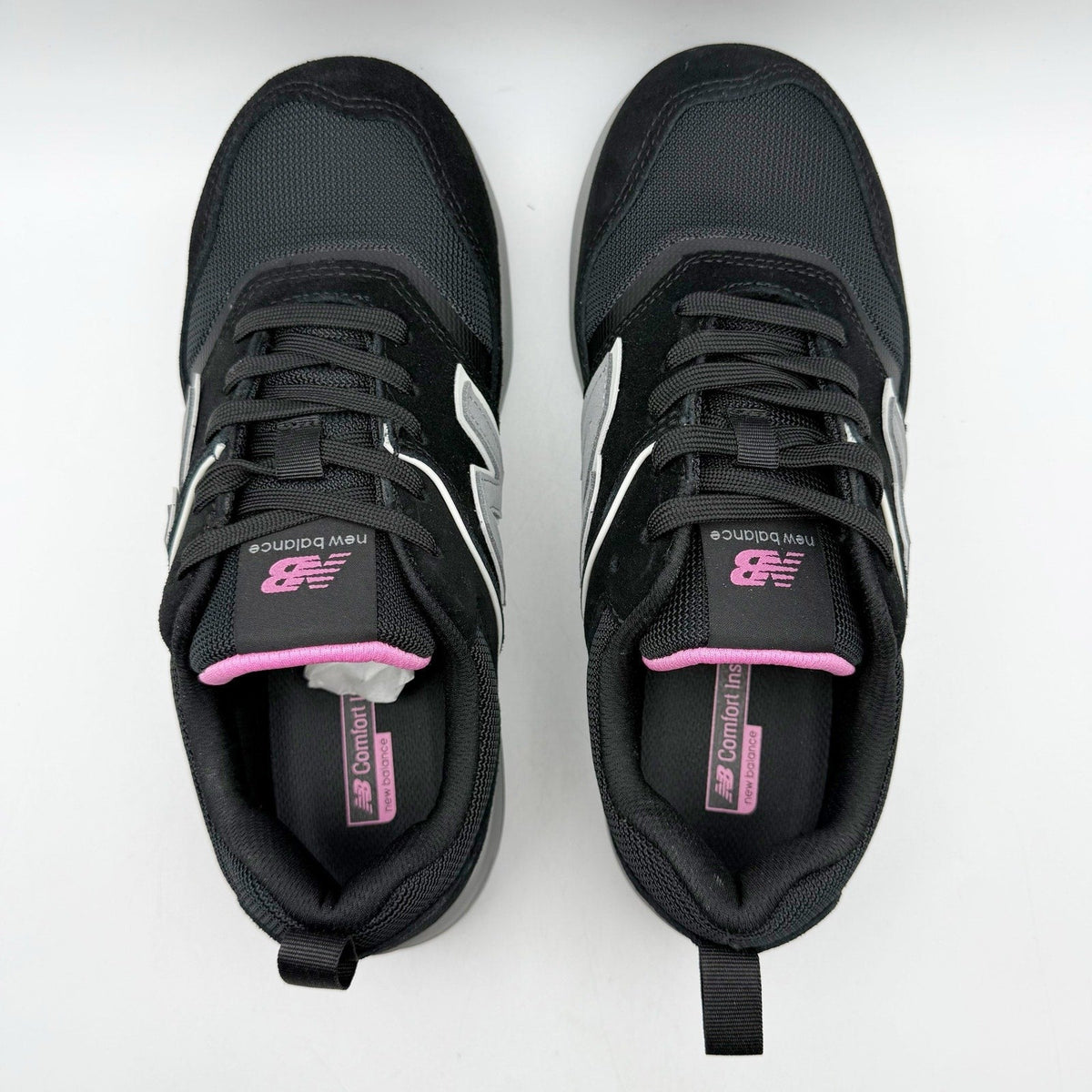 New Balance Womens Elite Lite Work Sneakers US 7 EU 38 Black Pink CT SR NIB