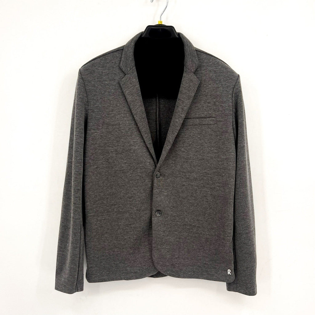 RIGHT OF WAY Men's Brody Knit Blazer Jacket XL Heather Grey NWOT
