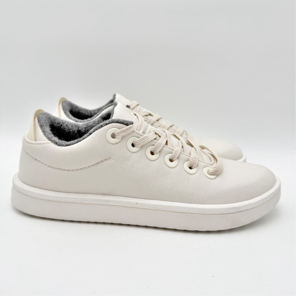 AllBirds Womens Piper Casual Sneakers Size 9 EU 39 White Merino Wool Woven NIB