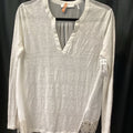 Sandro Knit w/Sheer & Lace TOPS Large