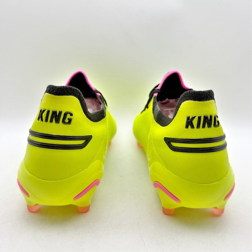 PUMA Mens King Ultimate Soccer Cleats Size 12 EU 46 Neon Yellow Athletic NWOB