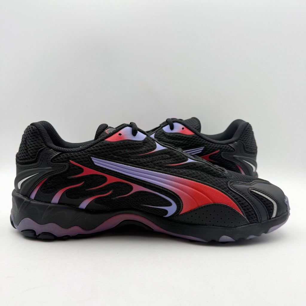 PUMA Mens Inhale Athletic Shoes Size 11 EU 44.5 Black Purple Red NIB
