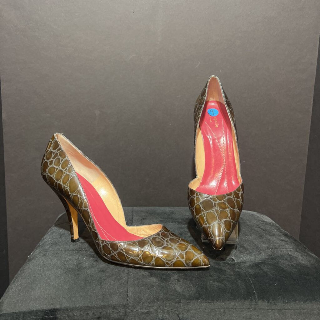 Kate Spade Embossed Heels SHOES 9