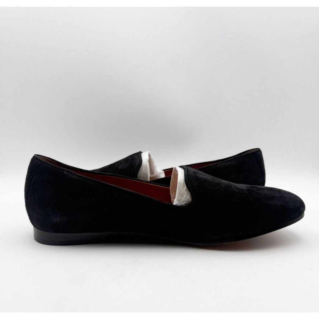 Vionic Women's Willa Flat Loafers Size 11 EU 42 Black Suede Slip On NIB