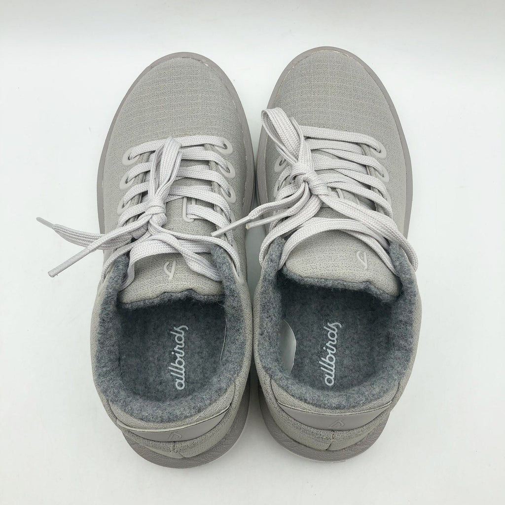 AllBirds Women's Piper Casual Sneakers Size 5 Pewter Grey Merino Wool Woven NIB