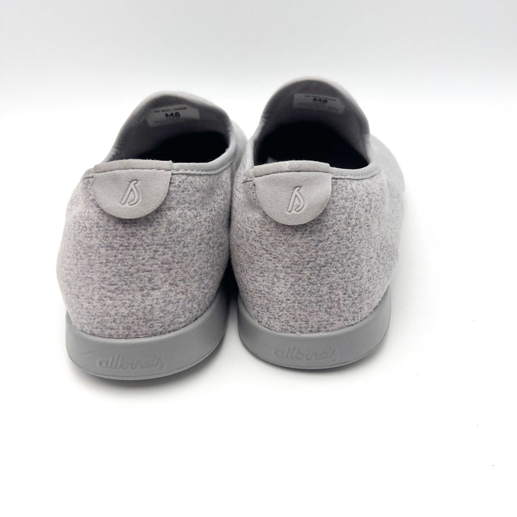 AllBirds Mens Wool Lounger Casual Sneakers Size 9 EU 41.5 Grey Slip On NWOB
