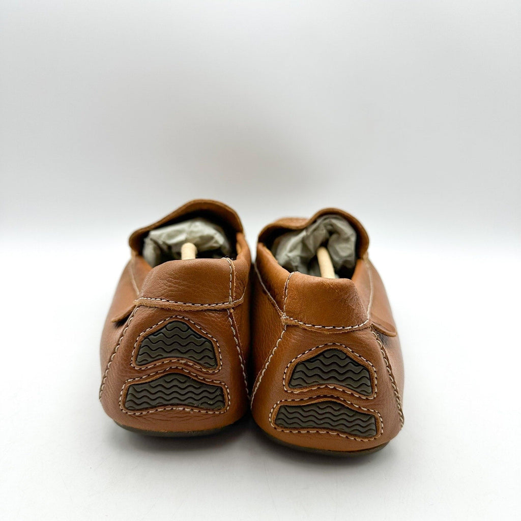 SPERRY Mens Wave Venetian Driver Loafers Size 10 M Tan Brown Leather NWOB