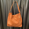 Tote Le Monde Pebbled Leather Shoulder HANDBAGS M