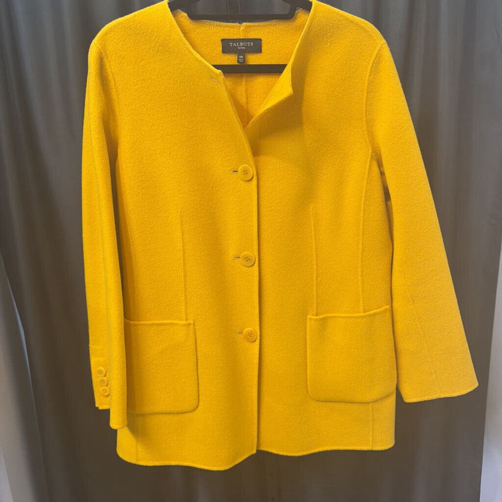 Talbots Wool No Collar JACKETS 14P