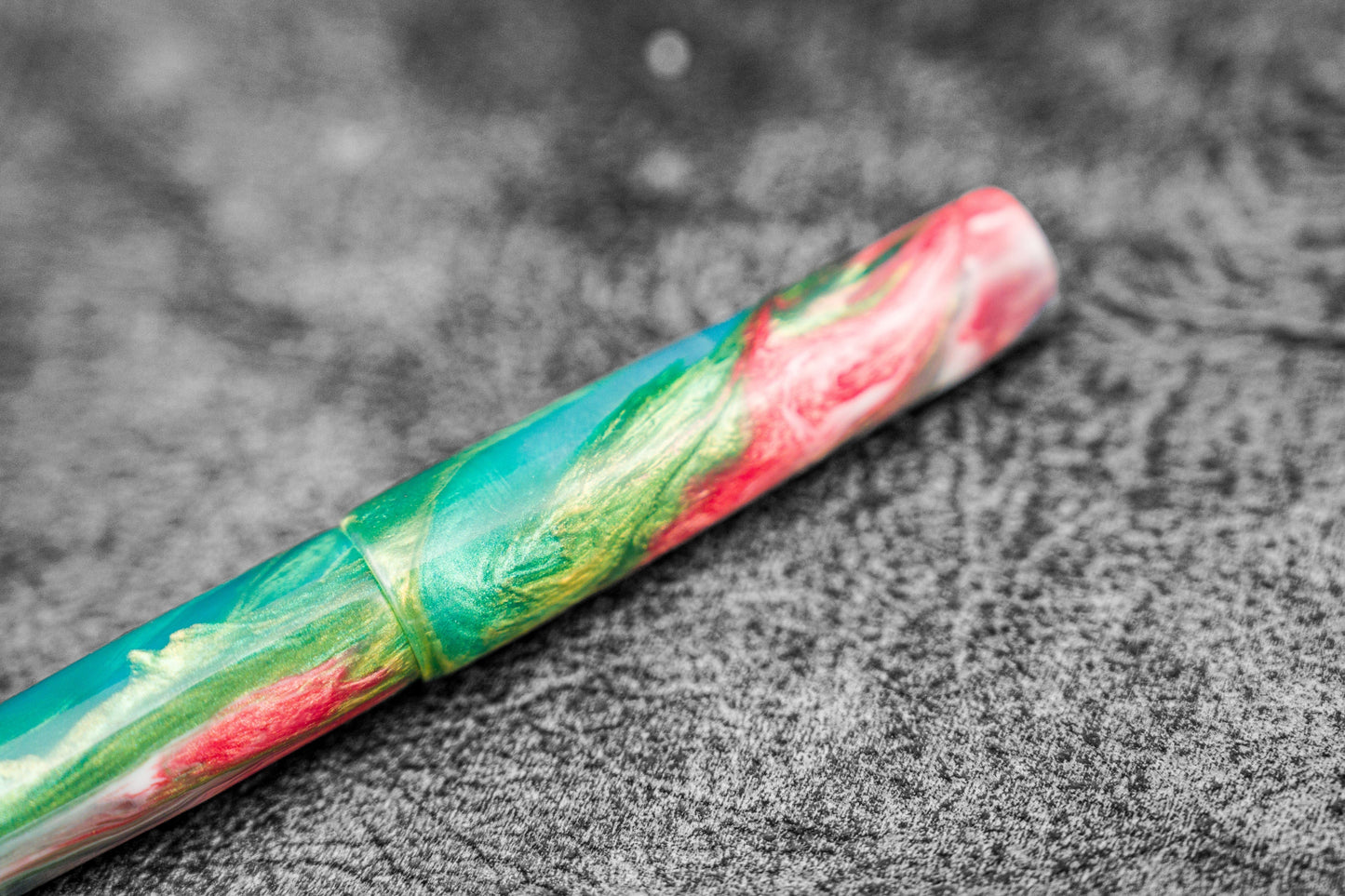 Galen X Studyo Agackakan - Fountain Pen V1 - Water Lily Light