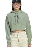 Adidas Lounge Terry Crop Hoodie (S)