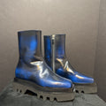 Peter Do Leather Zip Chunky BOOTS 35