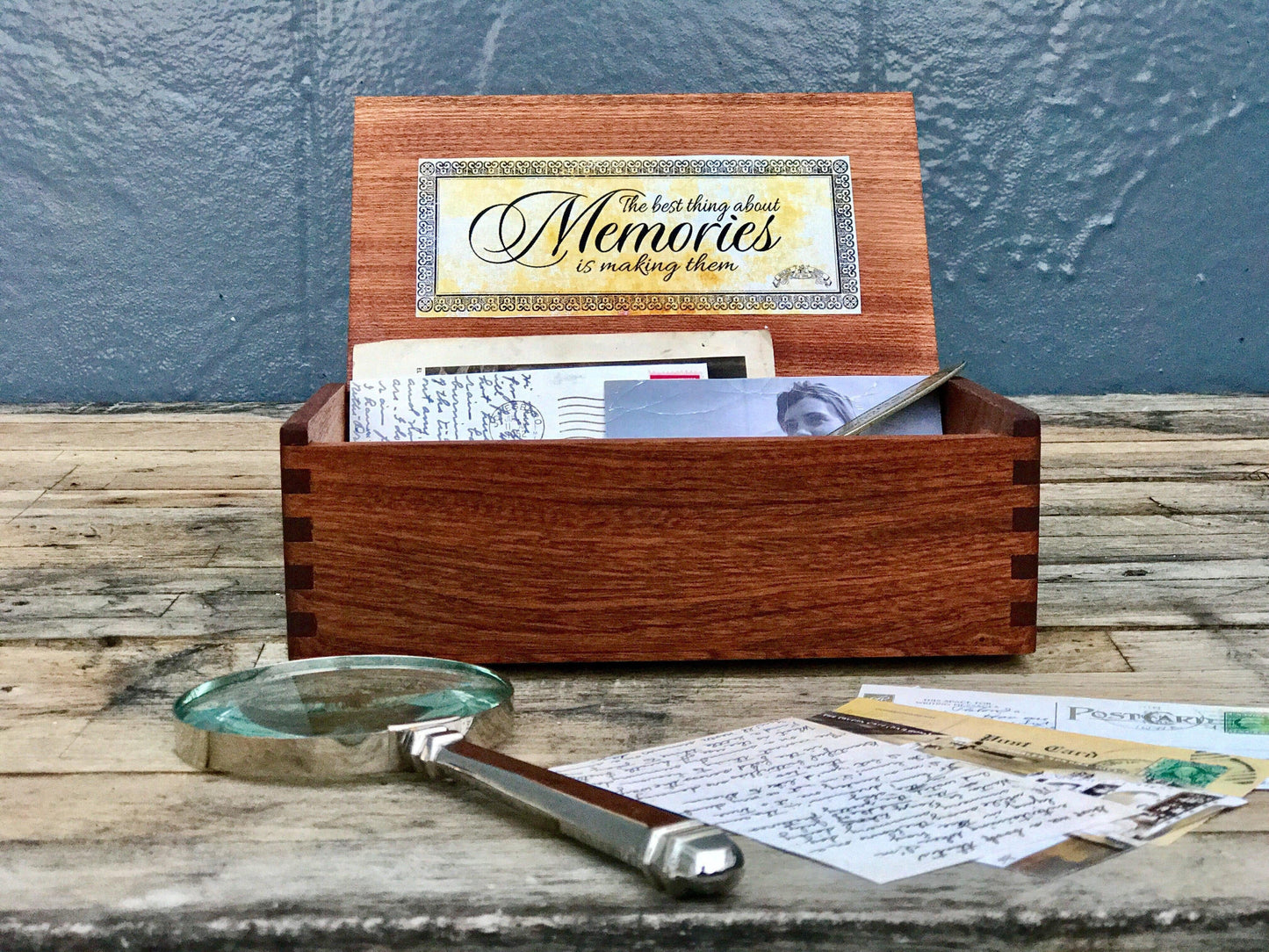 Wood Memory Box