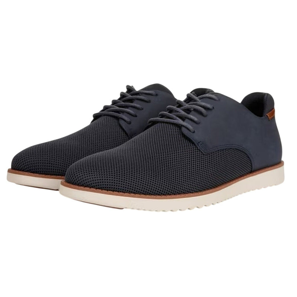 Dr. Scholls Mens Sync Oxford Shoes Size 10 M EU 44 Navy Blue Knit NIB
