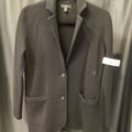 J Crew Knit 2 Button Blazer JACKETS XS