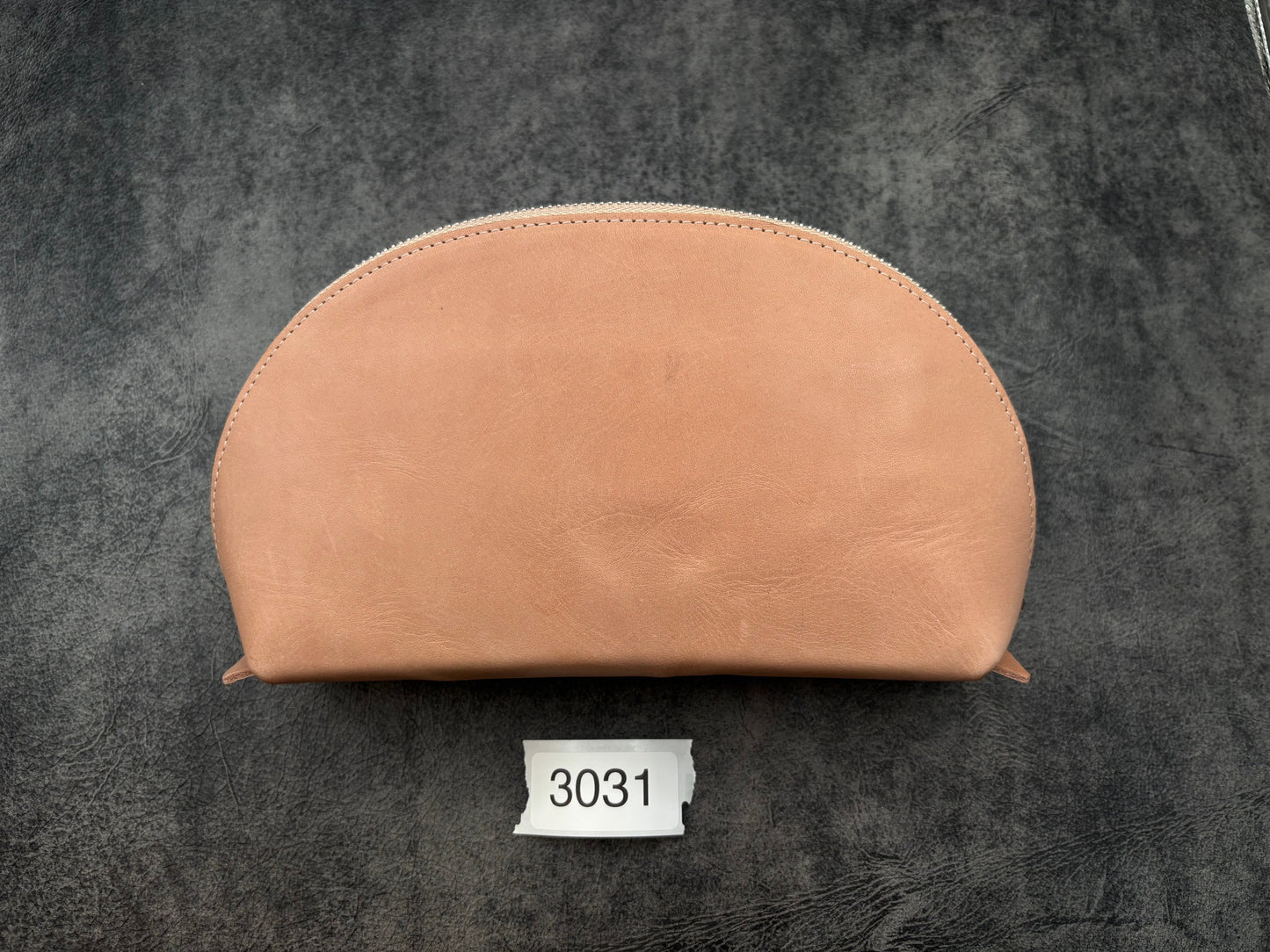 SECONDS LEATHER LUNAR MAKEUP / TOILETRY BAG - Multiple Colors - 3031