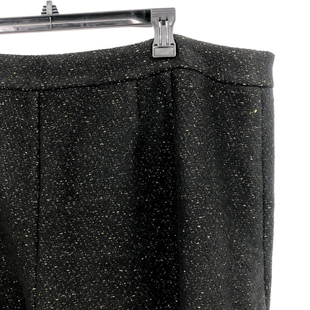 1. STATE Womens Tweed Dress Shorts 24W Rich Black Gold Speckled NWT