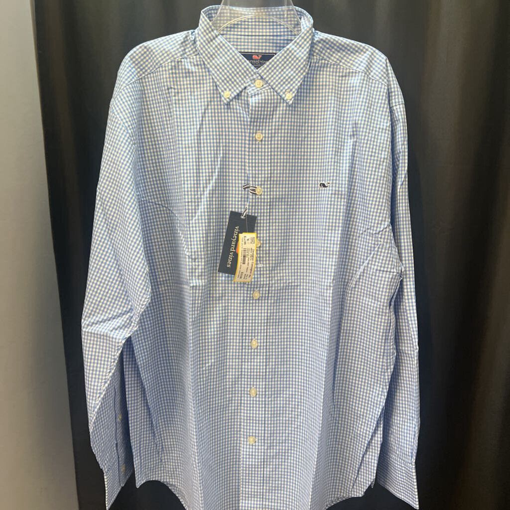 Vineyard Vines NWT Square Check MENS SHIRTS XL
