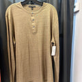BR 3 Button L/S Tee MENS SHIRTS Large