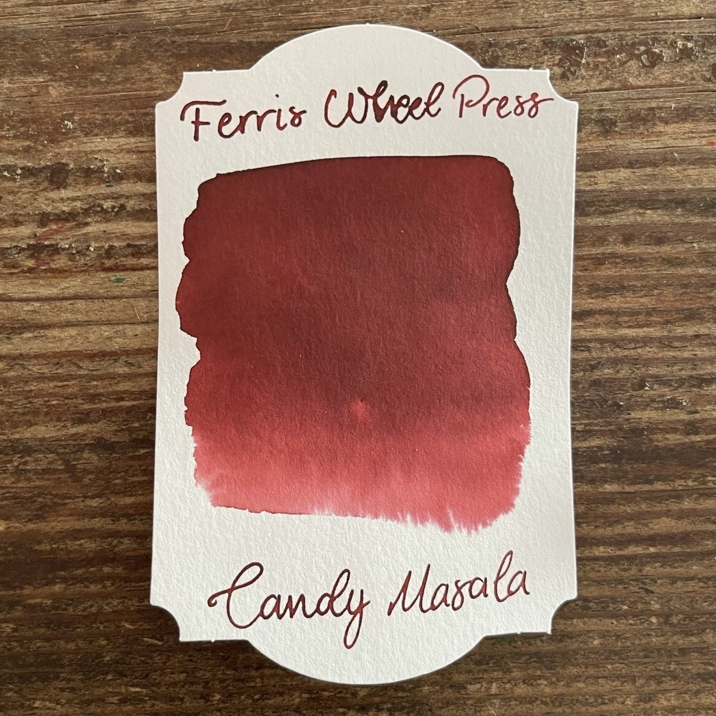 Ferris Wheel Press Candy Marsala Ink