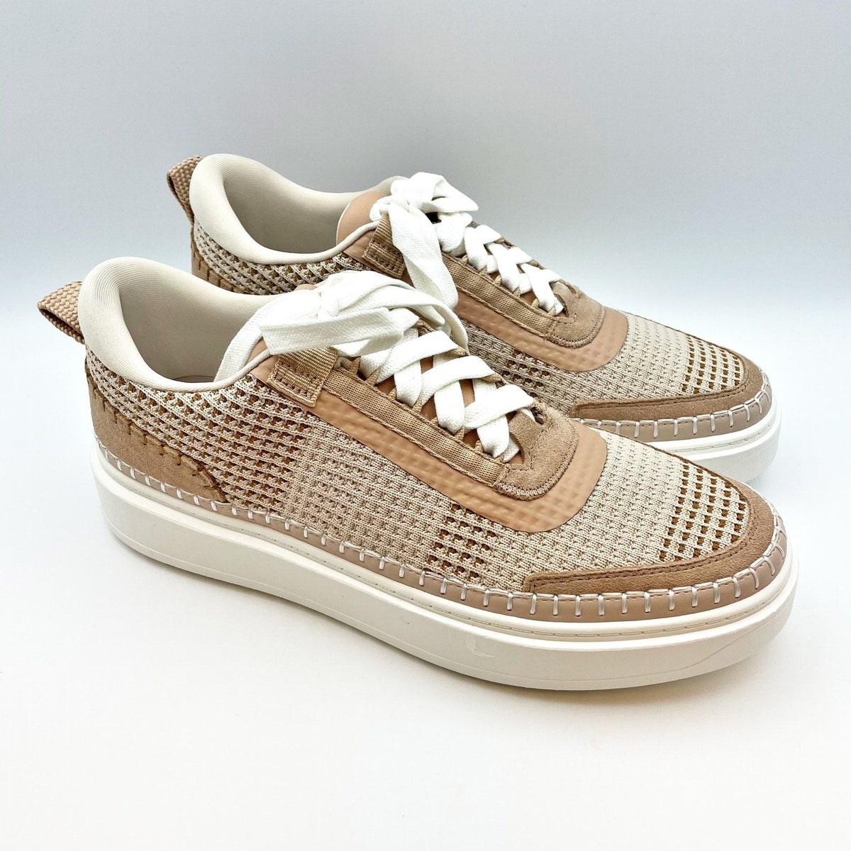Steve Madden Womens Charlie Casual Sneakers Size 10 M Tan Light Brown NIB
