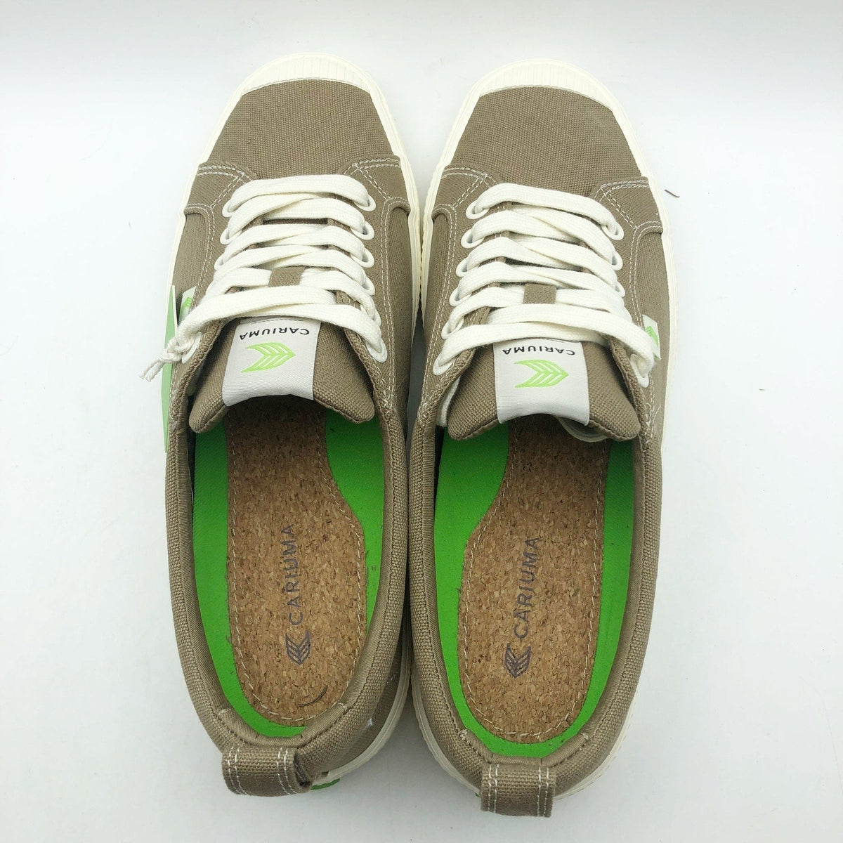 Cariuma Womens OCA Low Sneakers Size 8.5 Brown Burnt Sand Canvas NIB