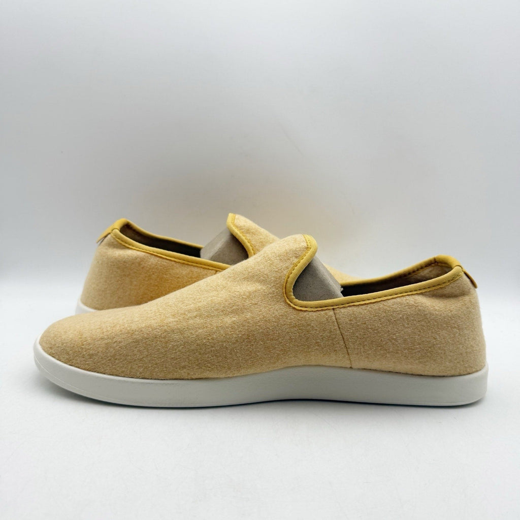 AllBirds Mens Wool Lounger Casual Sneakers Size 10 EU 42.5 Yellow Slip On NWOB