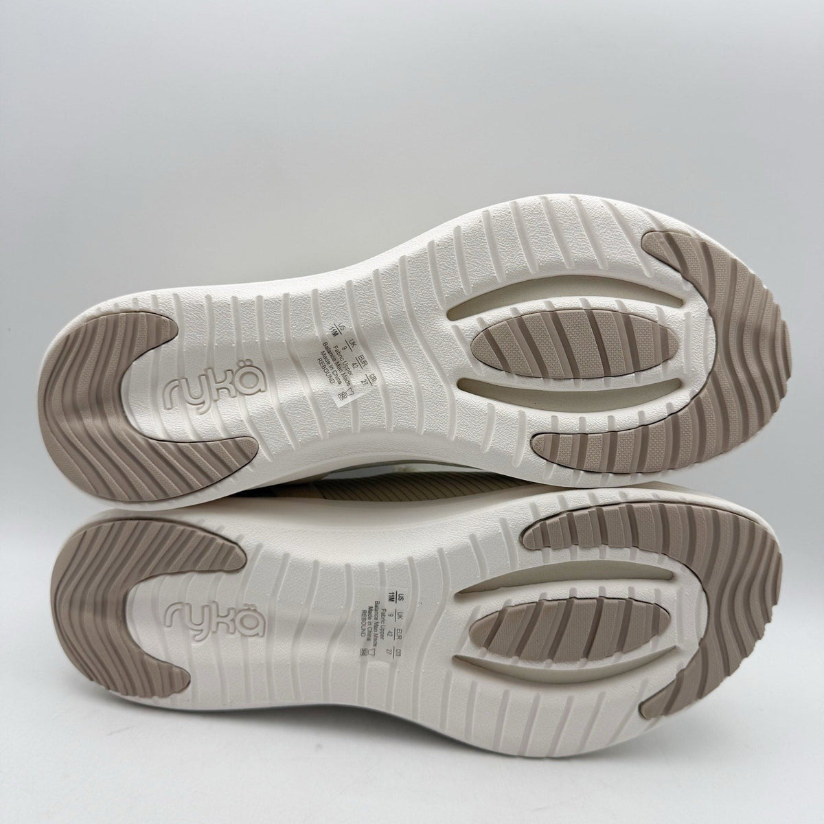Ryka Womens Rebound Slip on Casual Sneakers Size 11 M EU 42 Beige NIB