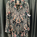 Johnny Was Velvet Print Blazer DRESSES Small