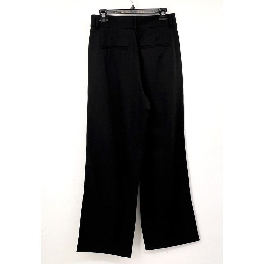 Everlane Womens The Way-High Drape Pant Size 2 Black 31" Inseam Pleated NWT