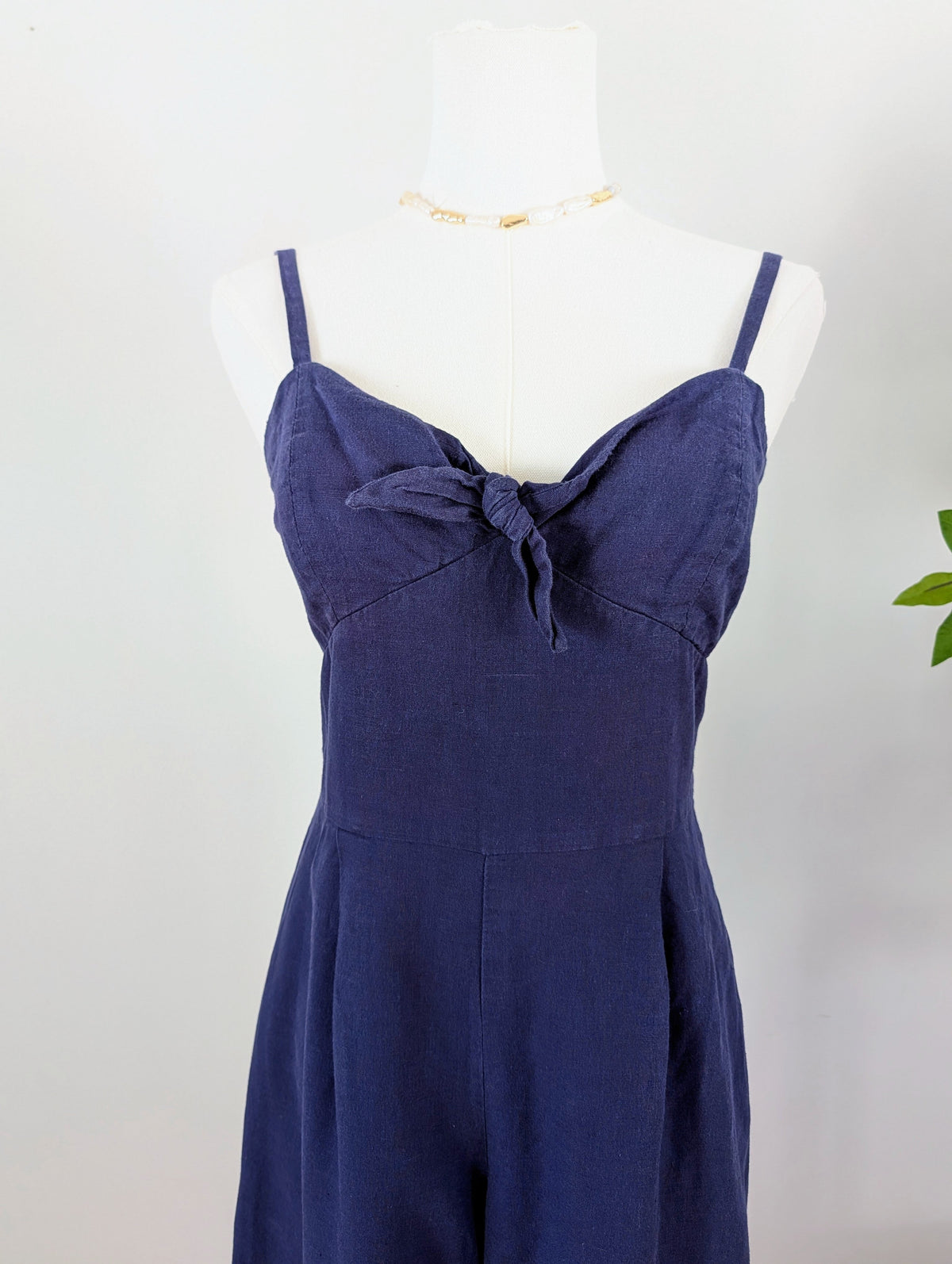 J.Crew Linen Cotton Jumpsuit - 2