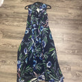 Nicole Miller NWT Floral Midi w Button DRESSES P