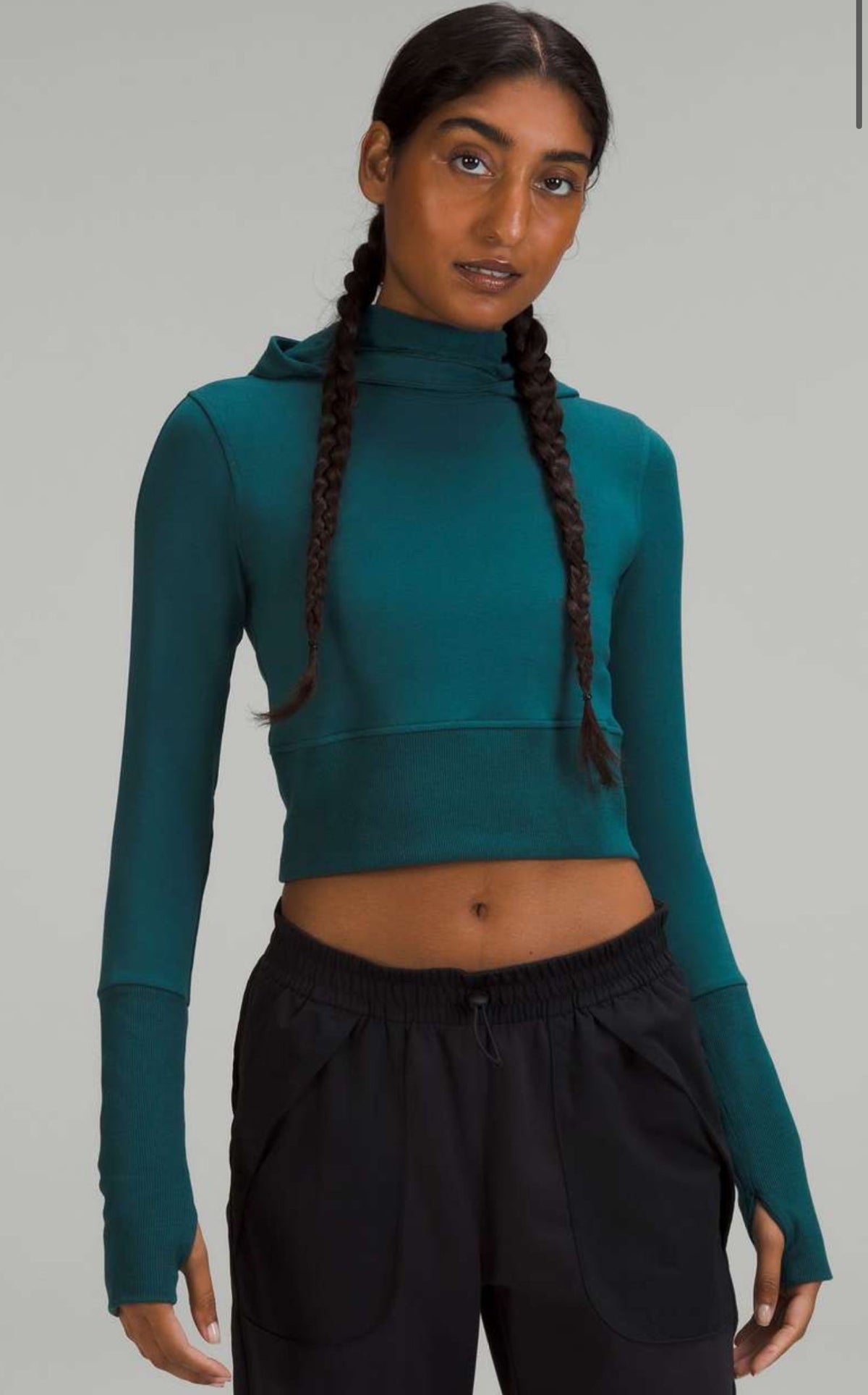 Lululemon Modal Fleece Cropped Hoodie (4)