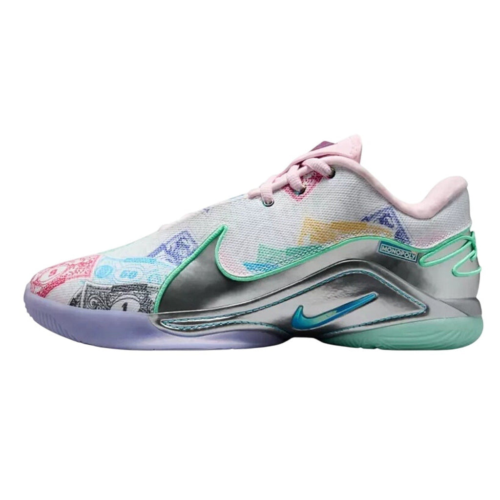 Nike Monopoly LeBron XXII 22 QS Currency Athletic Shoes Mens 9 FZ1097-100 NIB