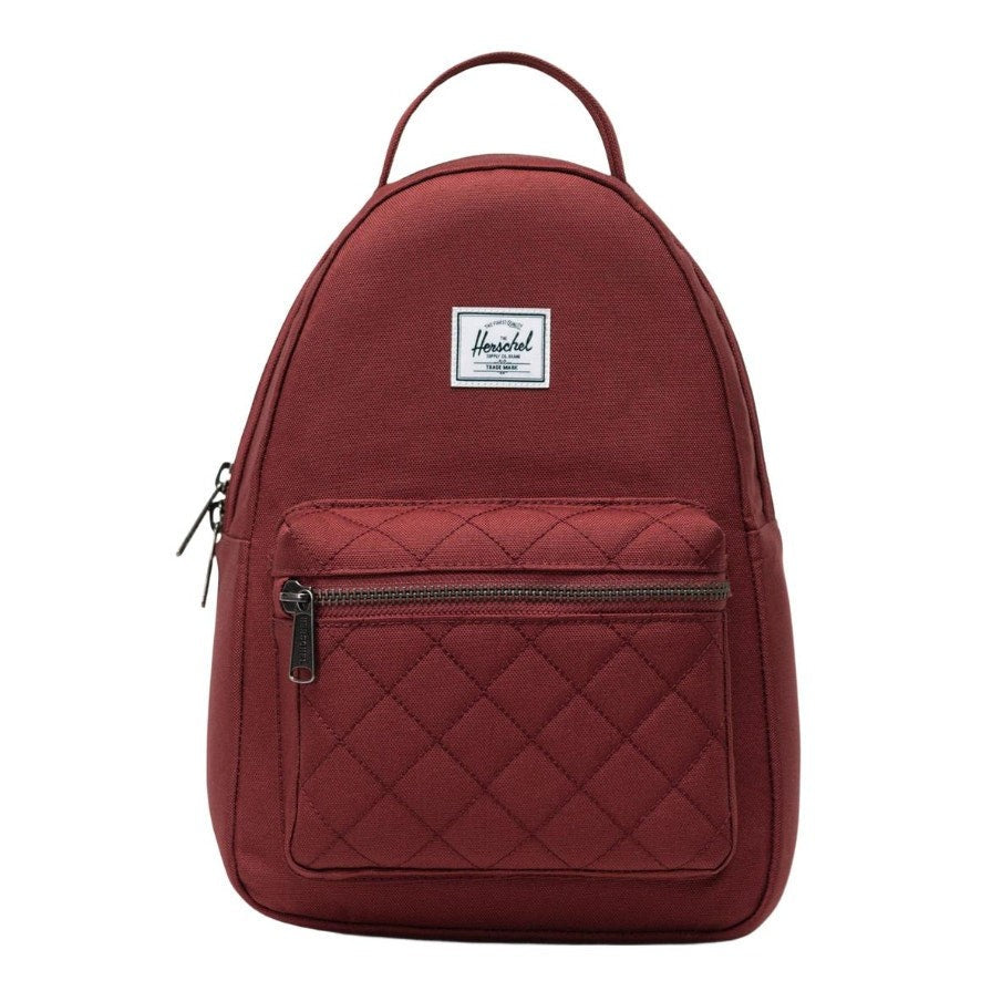 HERSCHEL SUPPLY CO. Nova Quilted Backpack Oxblood Red NWT