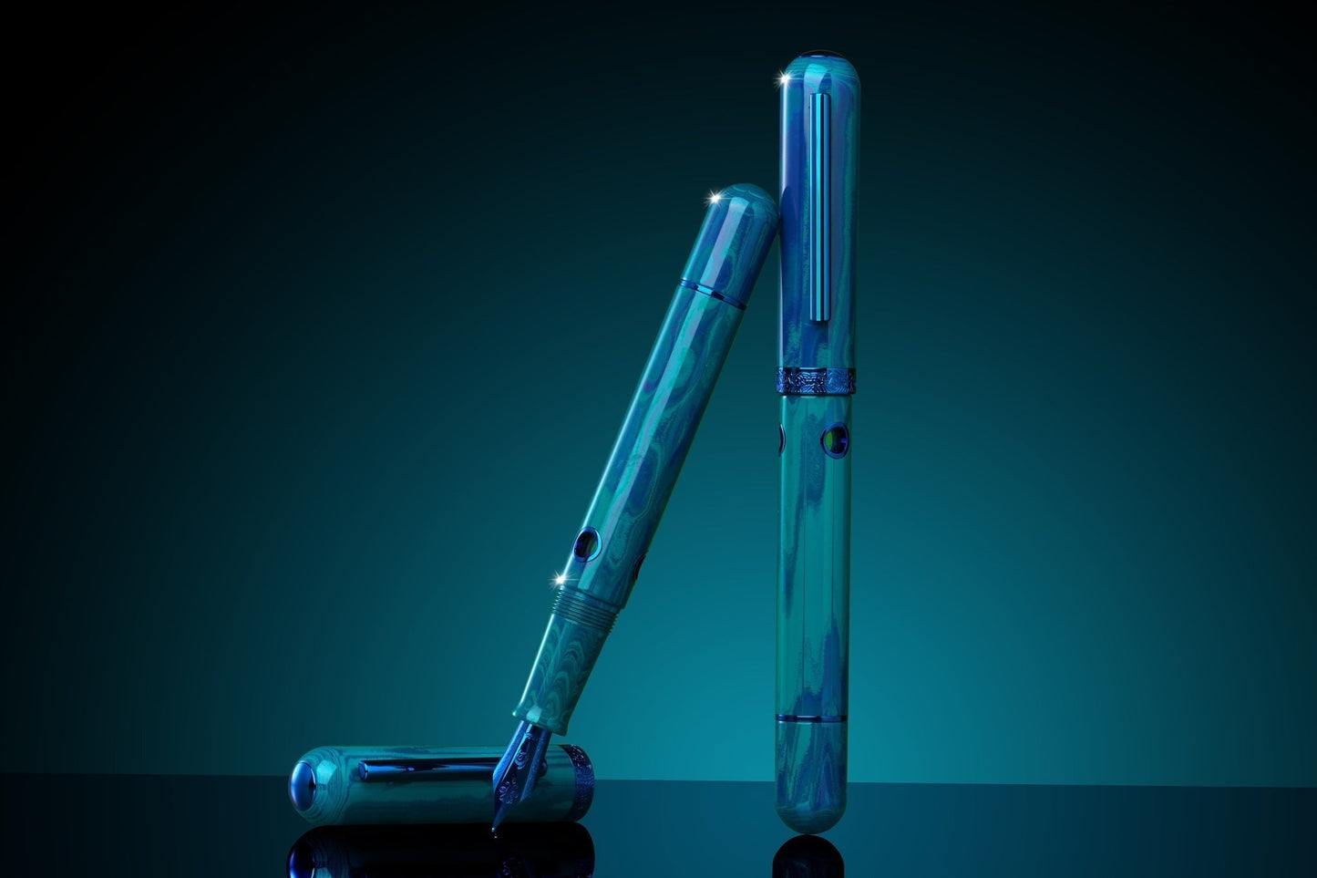 Nahvalur Nautilus Faroe Marine Fountain Pen
