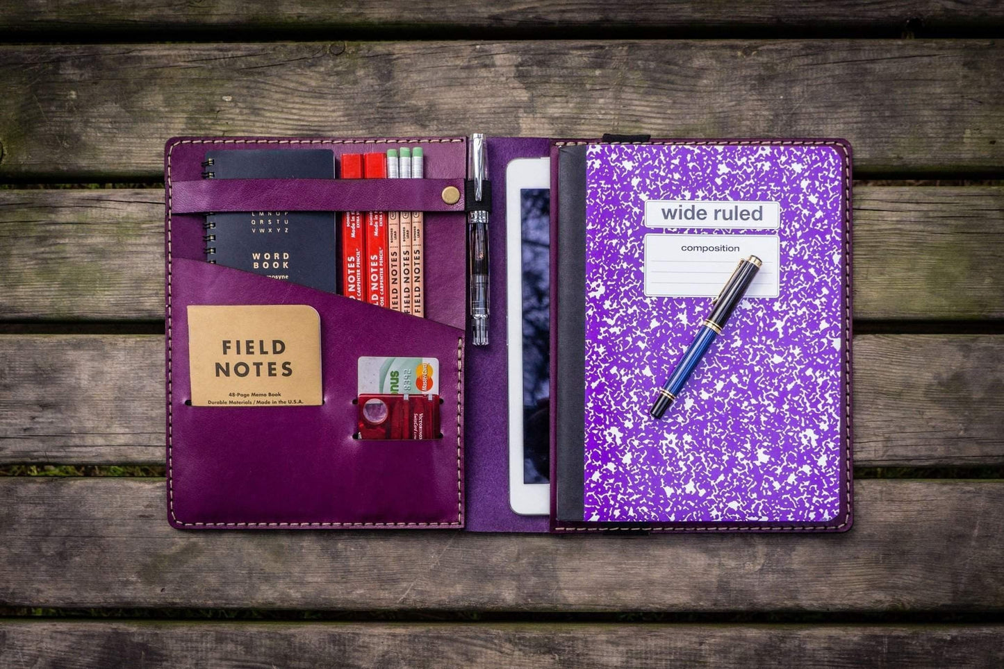 iPad Air/Pro & Extra Large Moleskine Cover - Purple