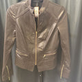 WHBM Faux Leather Zip Up JACKETS 00