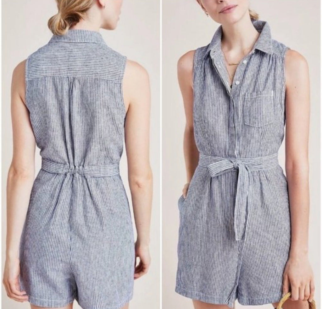 Anthropologie Railroad Romper (4)