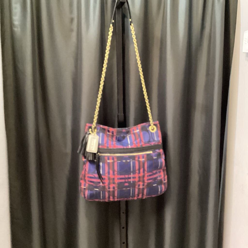 Coach Vintage Colorful Logo HANDBAGS Large