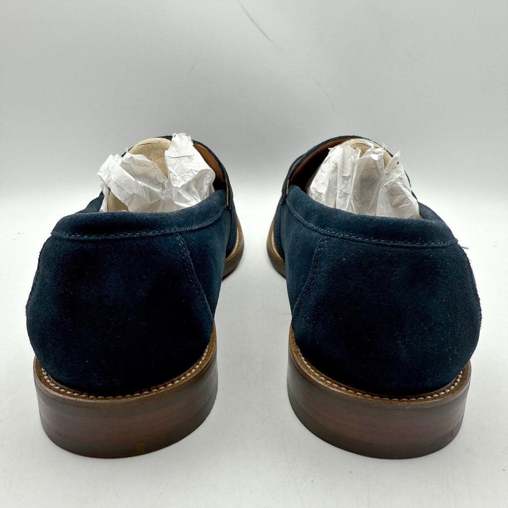 Florsheim Mens Rucci Penny Loafers Size 7 M EU 40 Navy Blue Suede NIB