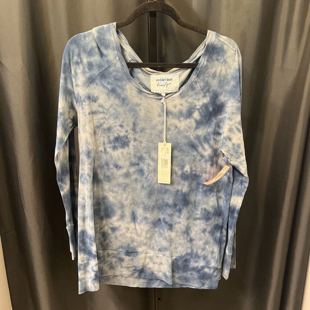 Johnny Was NWT LS TieDye Tee TOPS L