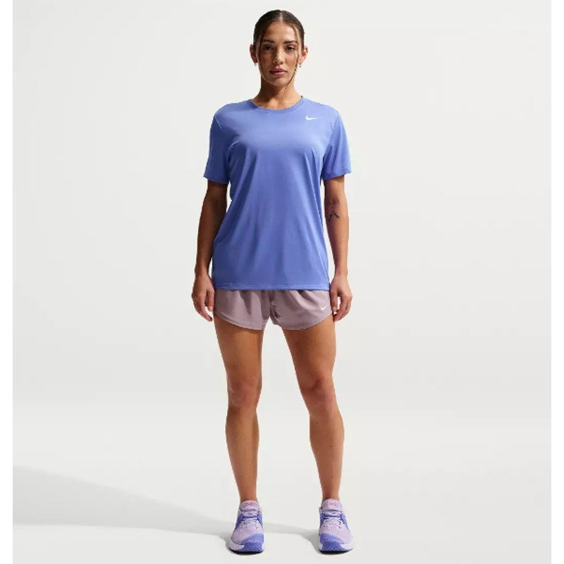 NIKE Women's Dri-FIT Legend Tee XS Blue Light Sapphire Short Sleeve NWT