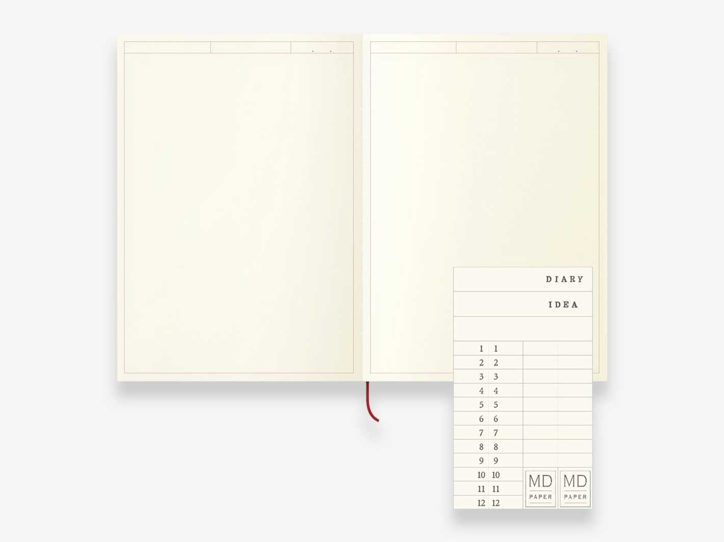 Midori MD Notebook Journal A5 Frame - 192 Pages