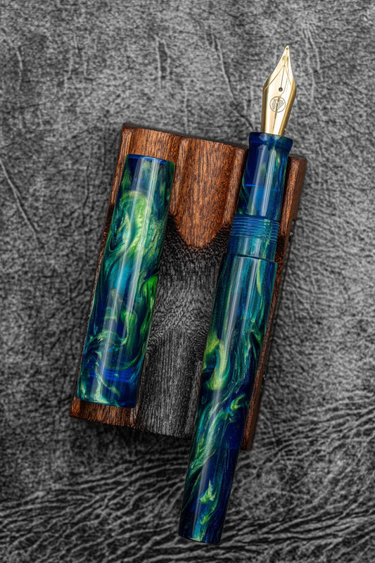 Galen X Studyo Agackakan - Fountain Pen V1 - Cenote - 2