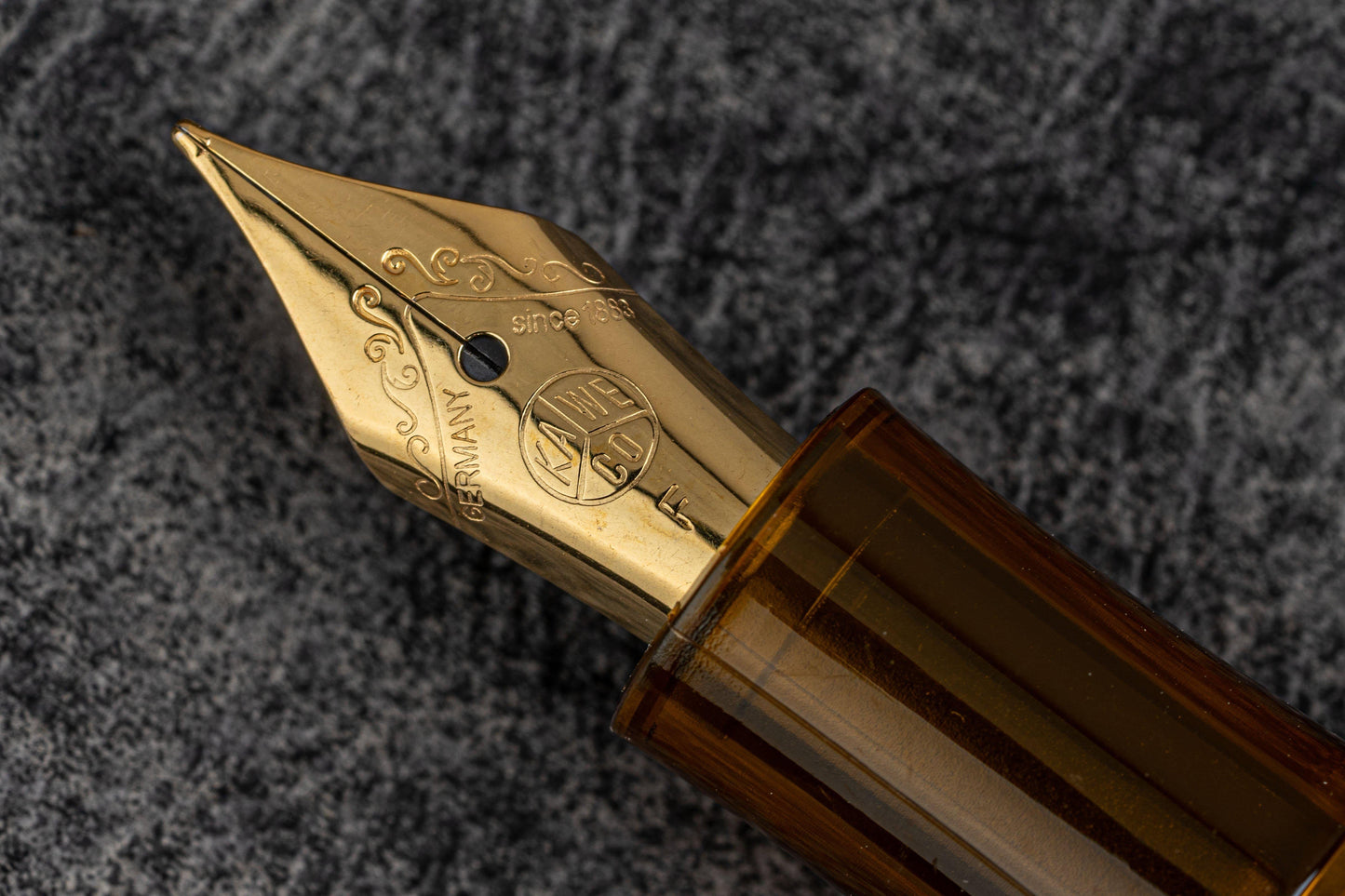 Kaweco Sport Fountain Pen Cognac - Galen Leather Edition