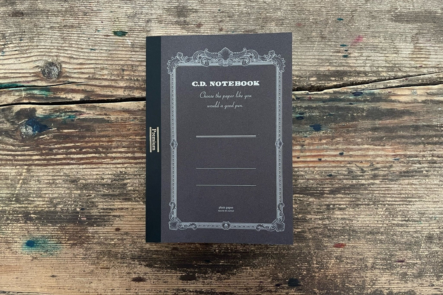 Apica Premium C.D. Notebook - A5 - Plain - 192 Pages