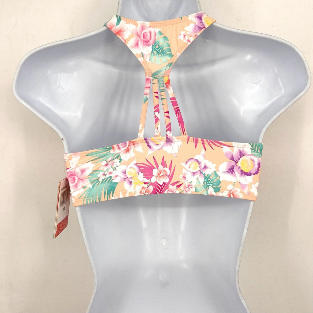 HOBIE Girls Bikini Top & Bottom Set Size 12 Pink Honolulu Honey NWT