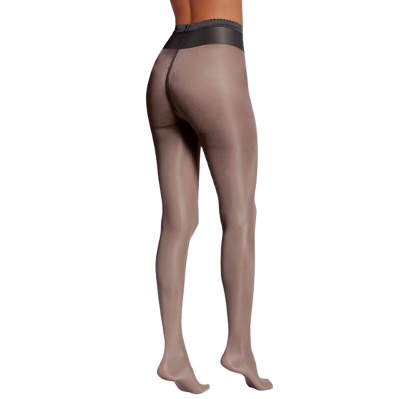 WOLFORD Women's Neon 40 Tights Medium Anthracite Grey Flawless NWT