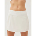 OUTDOOR VOICES Women's Hudson 4" Skort XXS White Skirt Lined Lightweight NWT